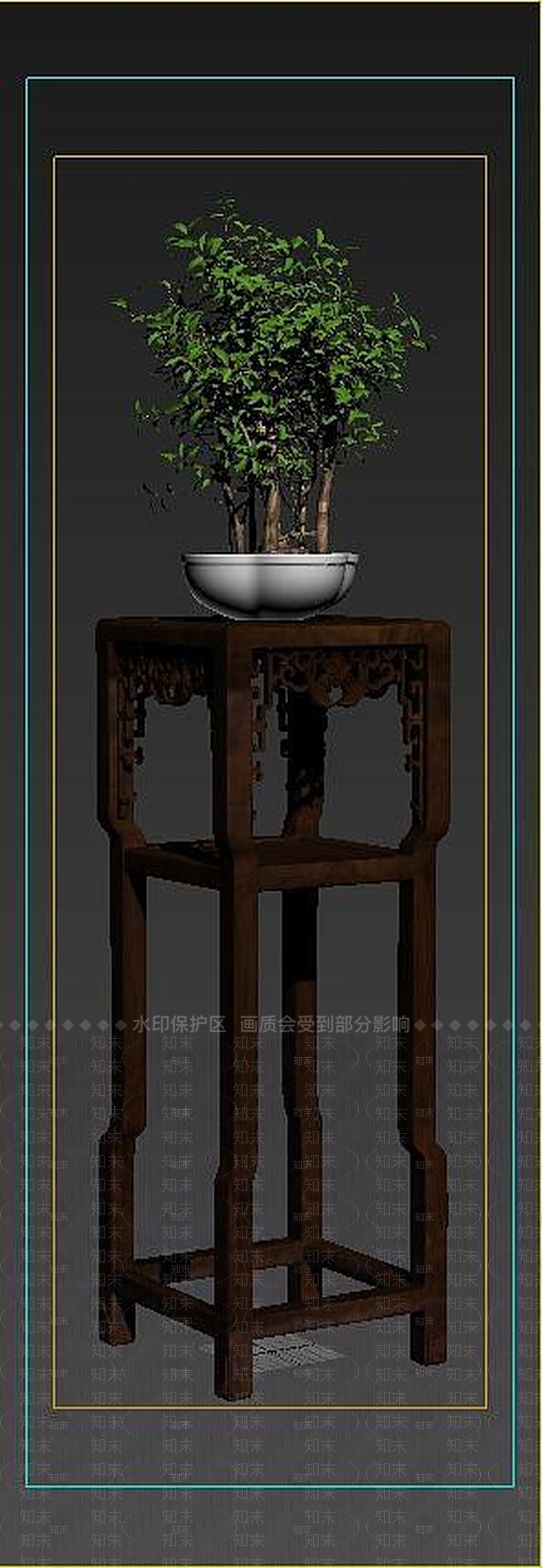 现代佛龛3D模型下载【ID:1186154564】