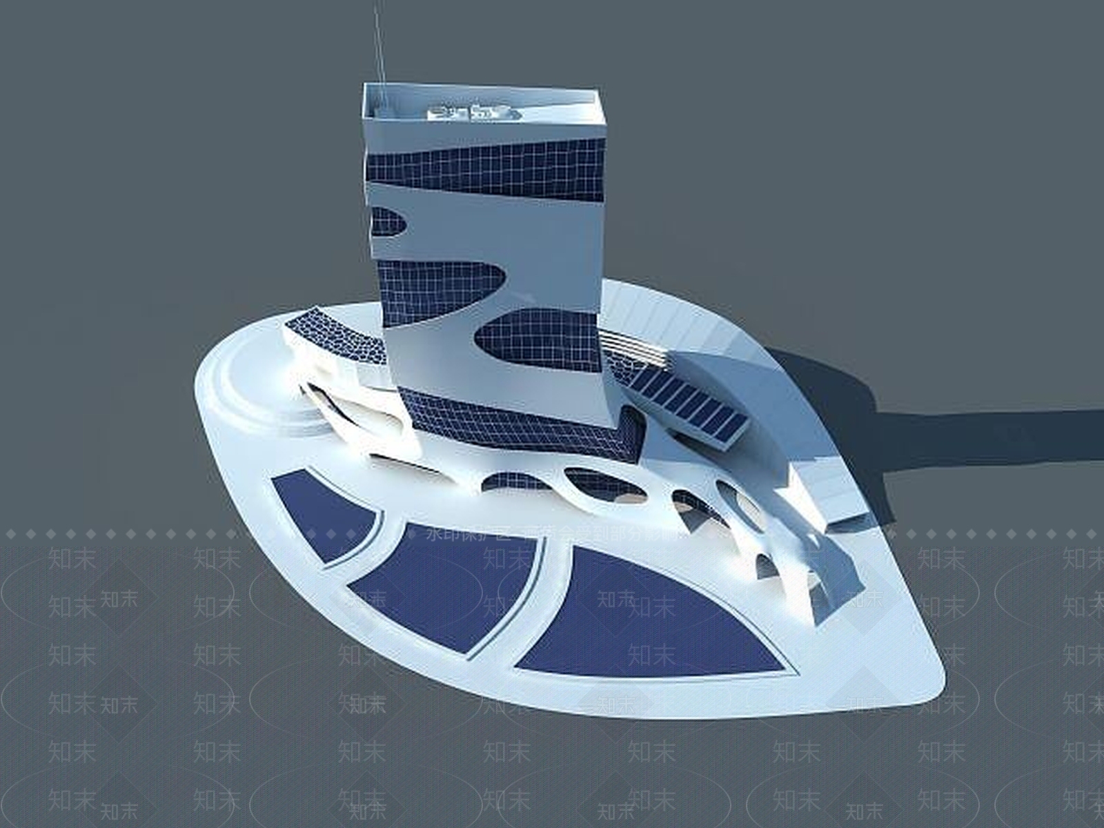 现代其他建筑外观3D模型下载【ID:1186378558】