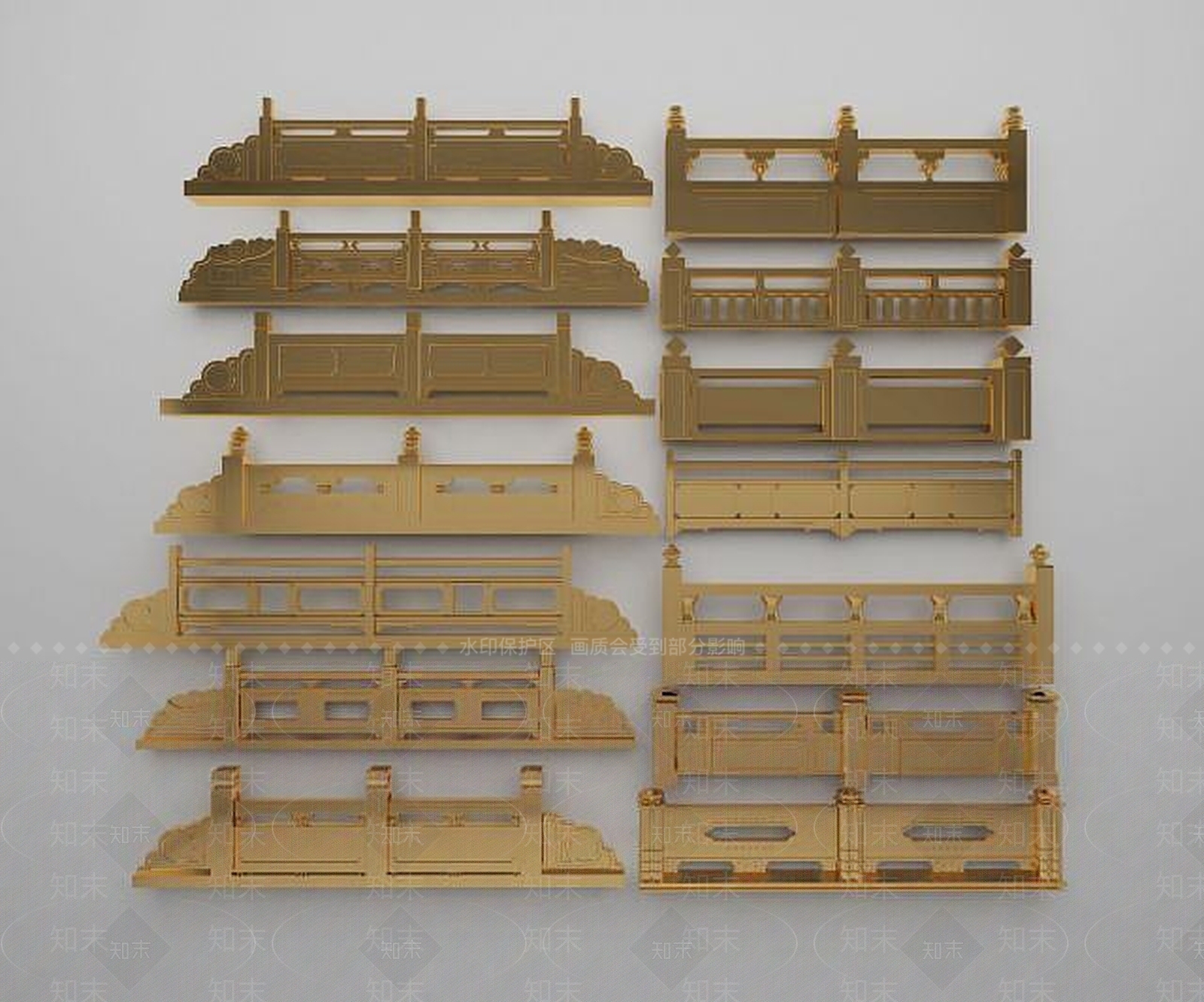 现代其他景观小品3D模型下载【ID:1186337365】