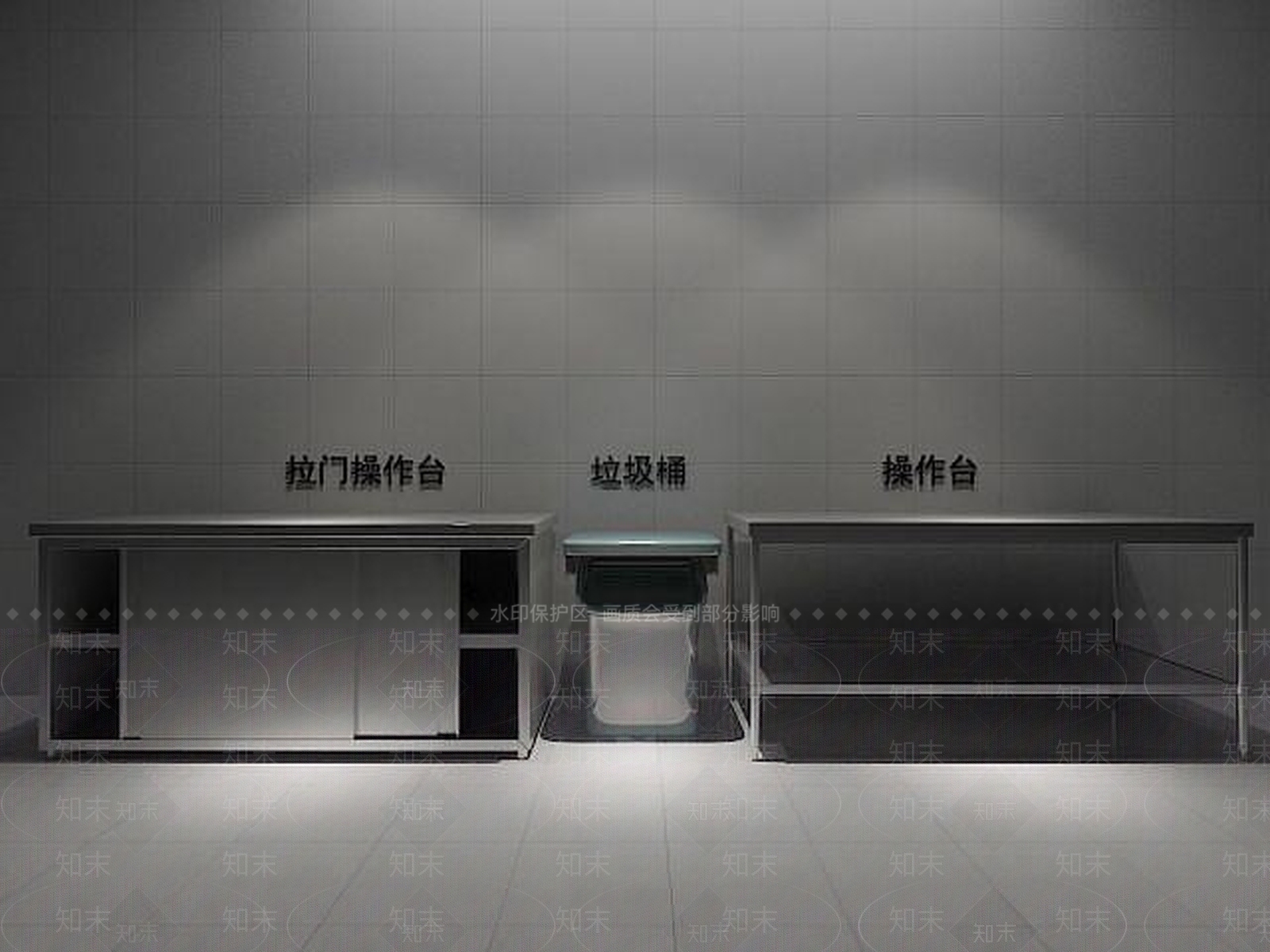 现代厨具3D模型下载【ID:1186337340】