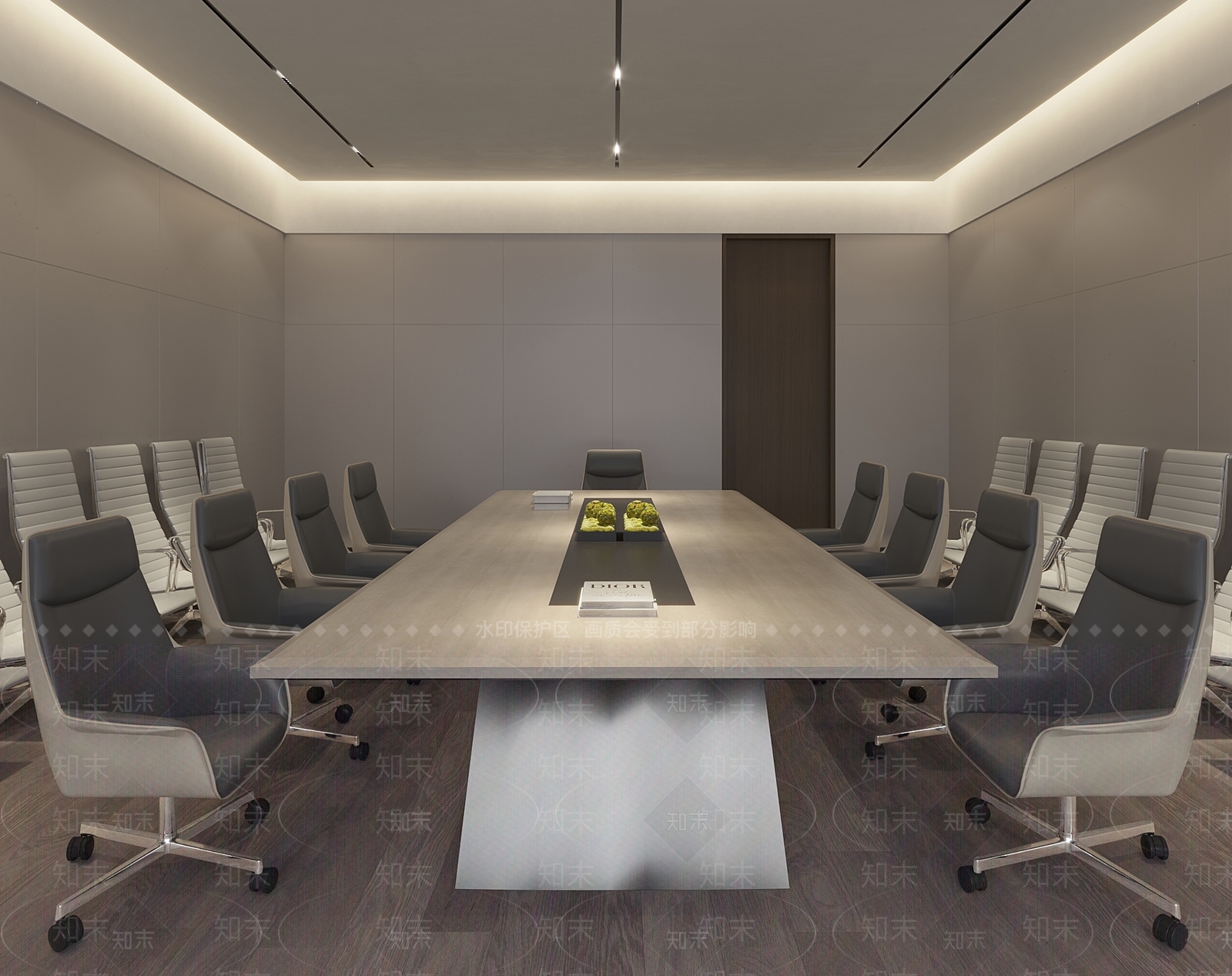 现代会议室3D模型下载【ID:1186156609】