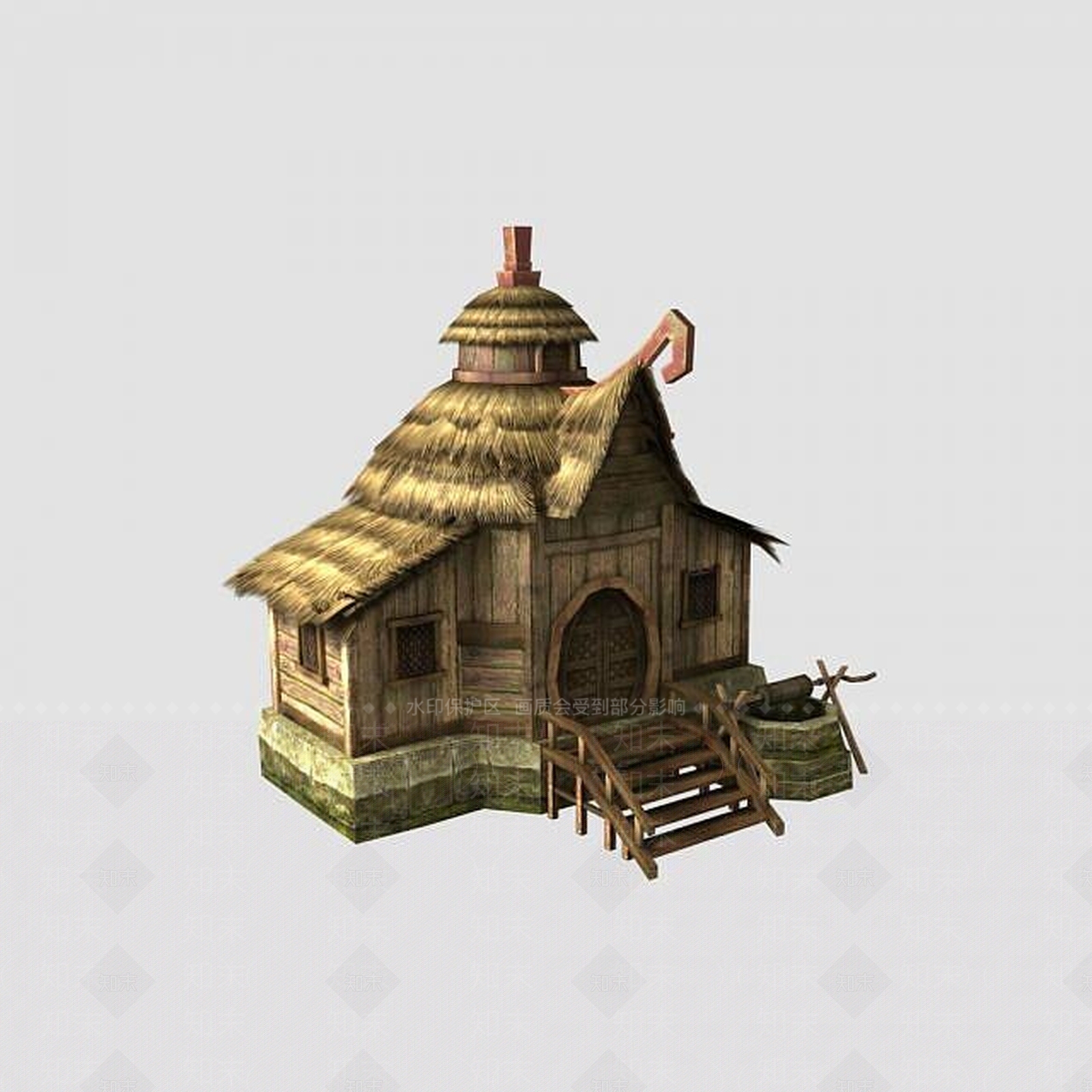 现代办公大厅3D模型下载【ID:1186361436】