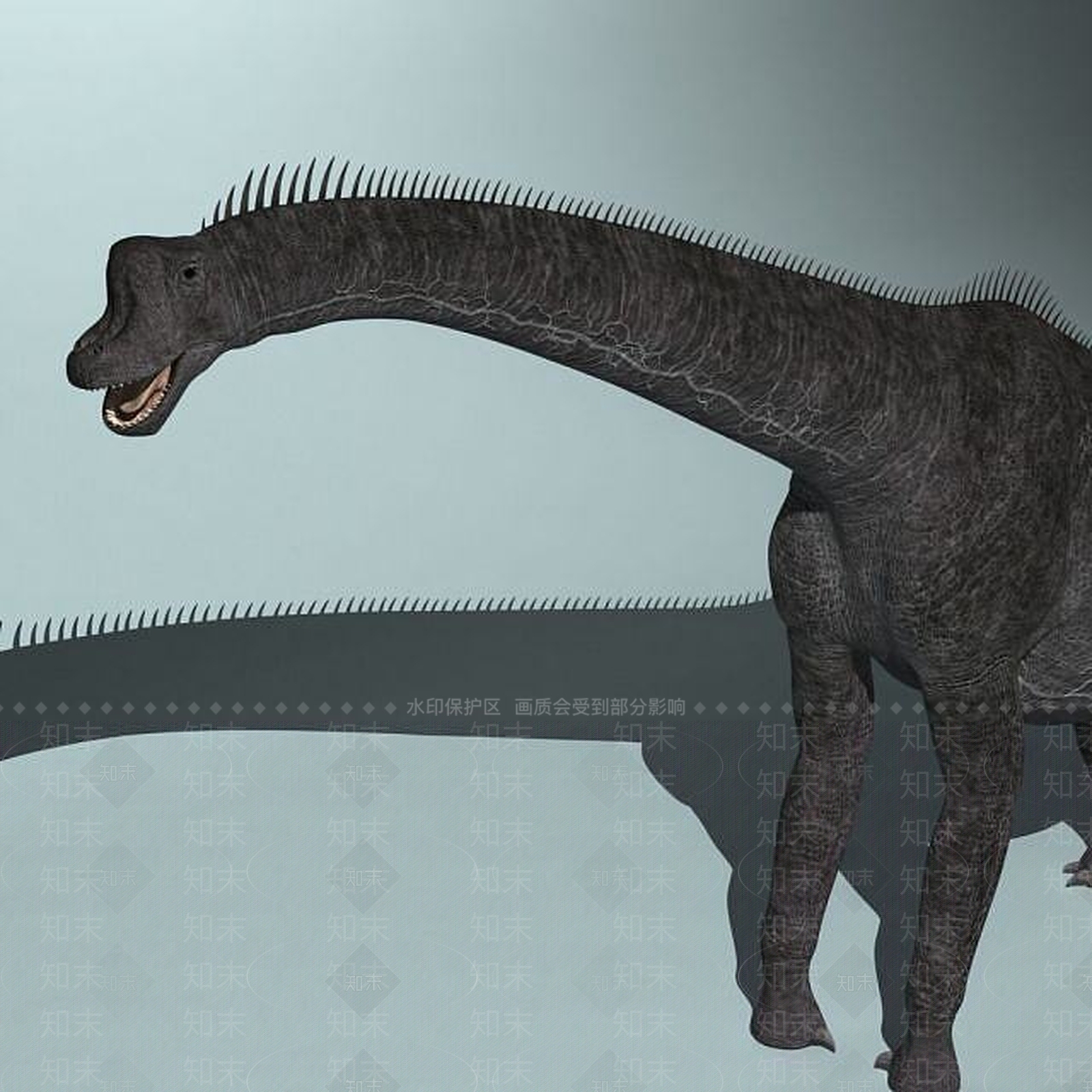 现代爬行类动物3D模型下载【ID:1186156496】