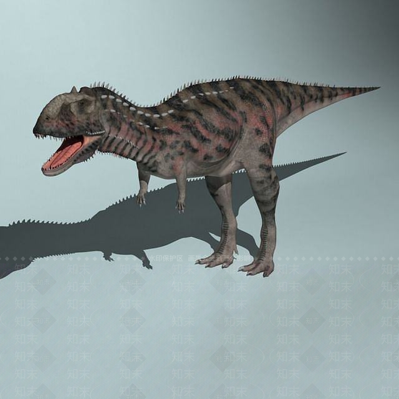 现代爬行类动物3D模型下载【ID:1186156479】