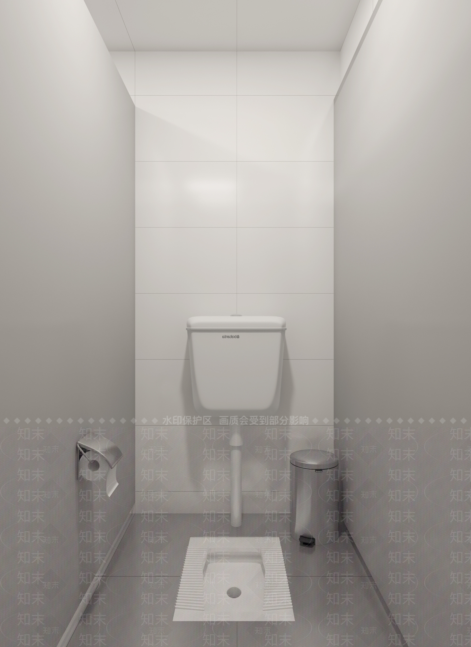 现代简约公共卫生间3D模型下载【ID:1186158979】