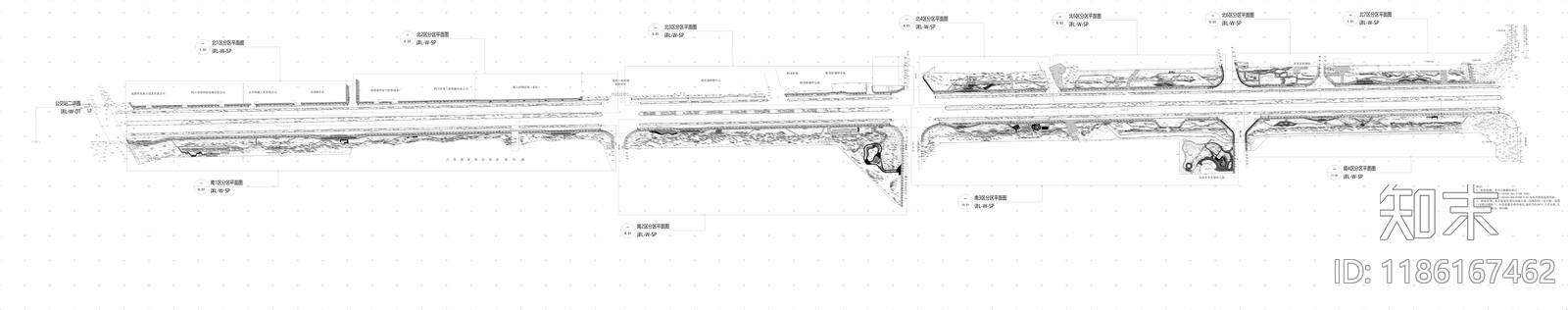 现代公园规划施工图下载【ID:1186167462】