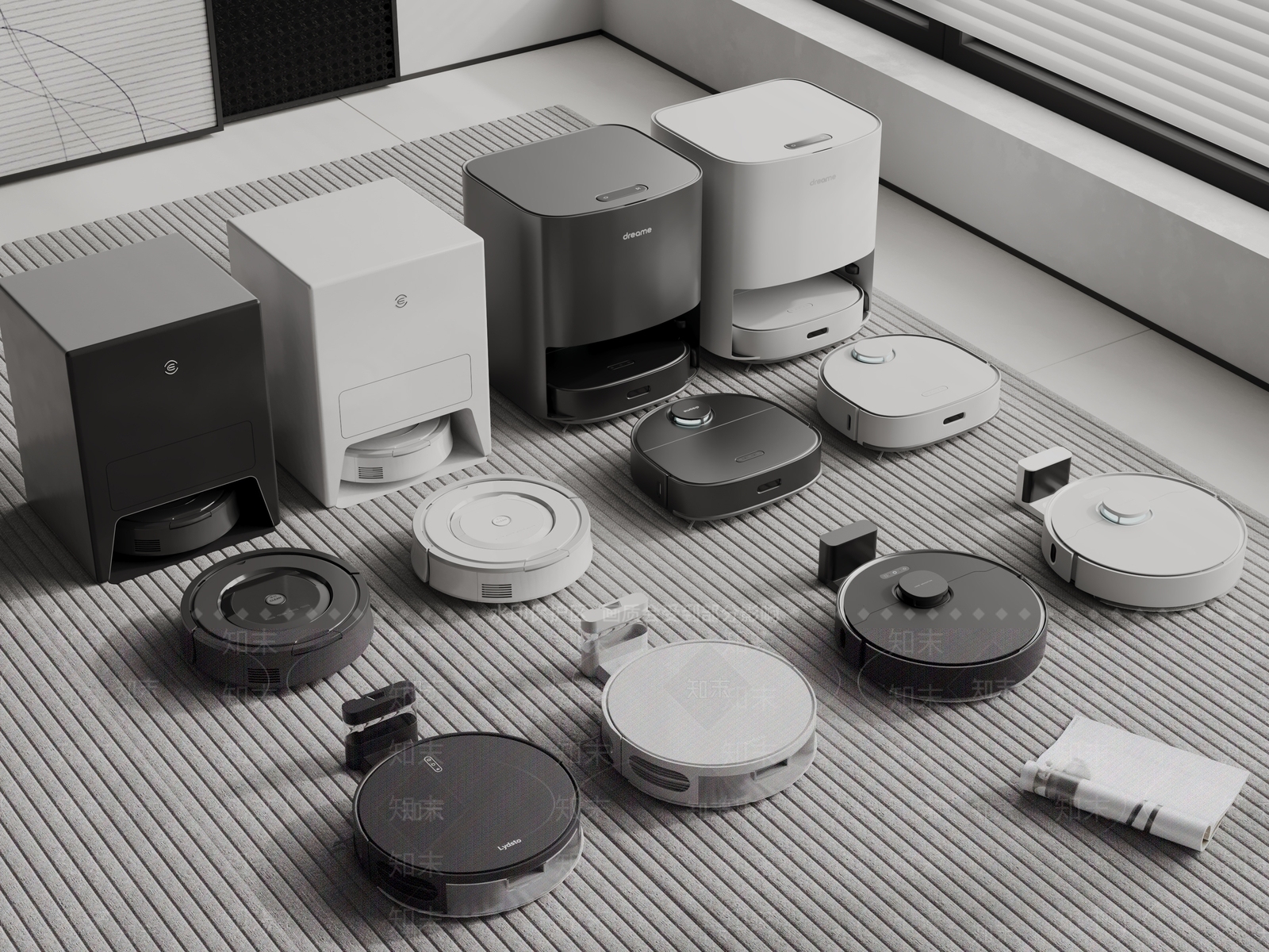 扫地机器人3D模型下载【ID:1186167344】