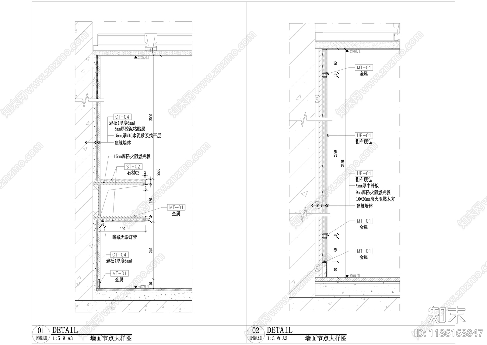 单身公寓cad施工图下载【ID:1186168847】