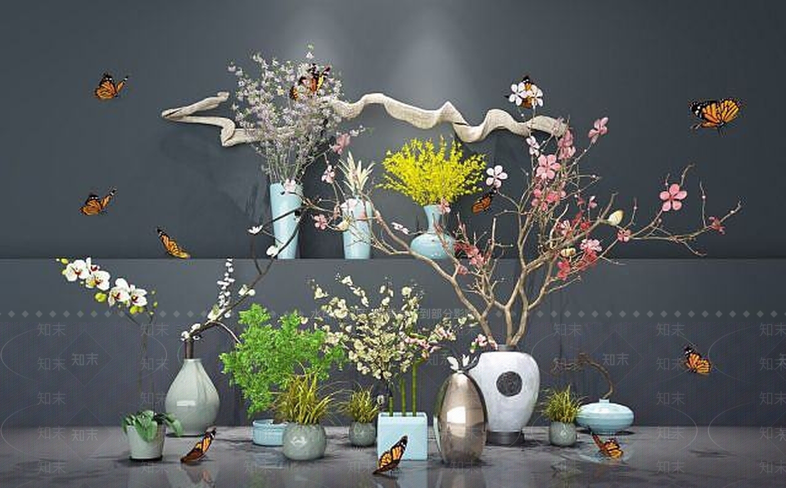 现代佛龛3D模型下载【ID:1186178299】