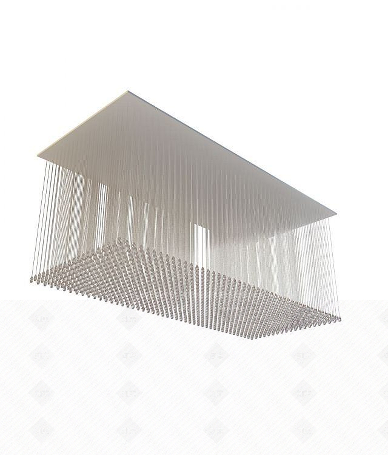 现代灯具组合3D模型下载【ID:1186337135】