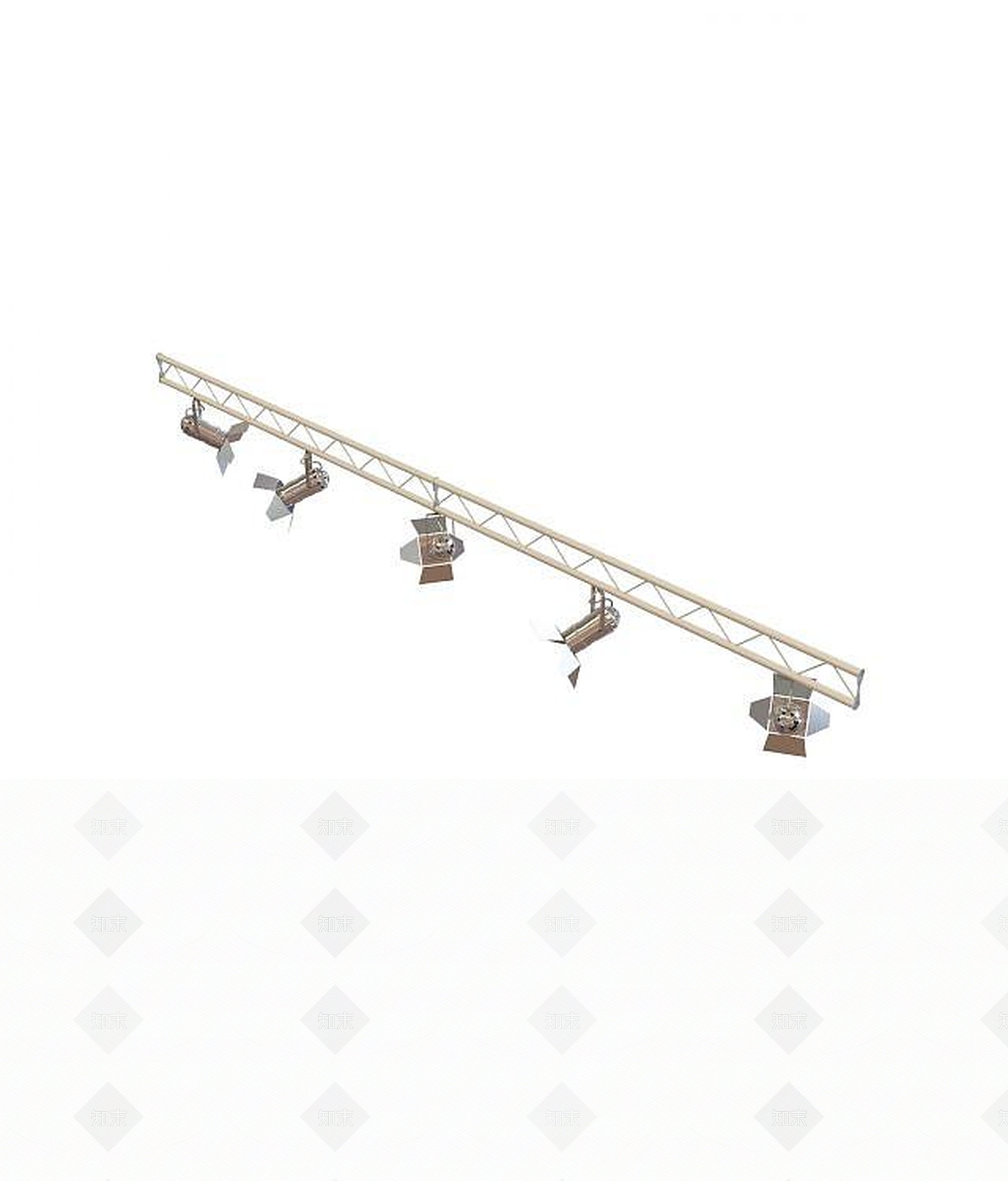 现代射灯3D模型下载【ID:1186367225】