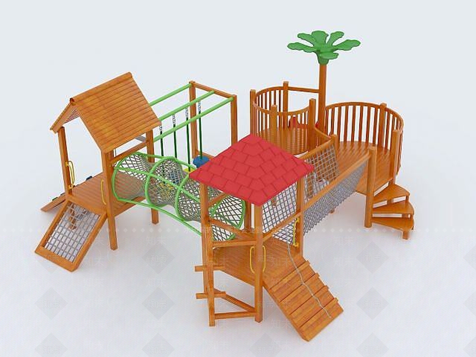 现代公用器材3D模型下载【ID:1186179933】