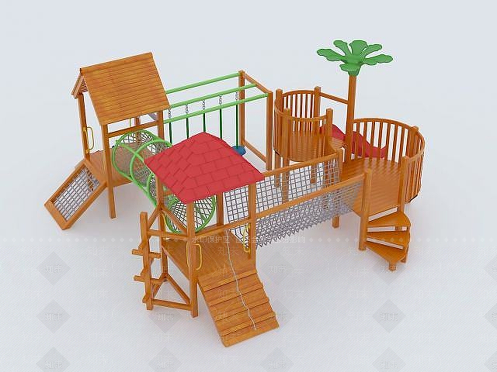 现代公用器材3D模型下载【ID:1186179933】