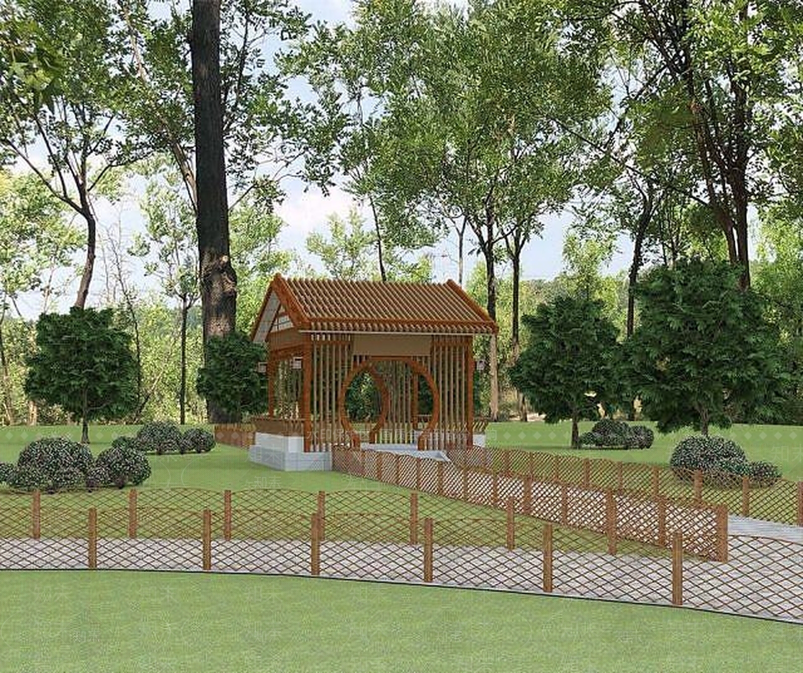 现代其他景观小品3D模型下载【ID:1186337191】