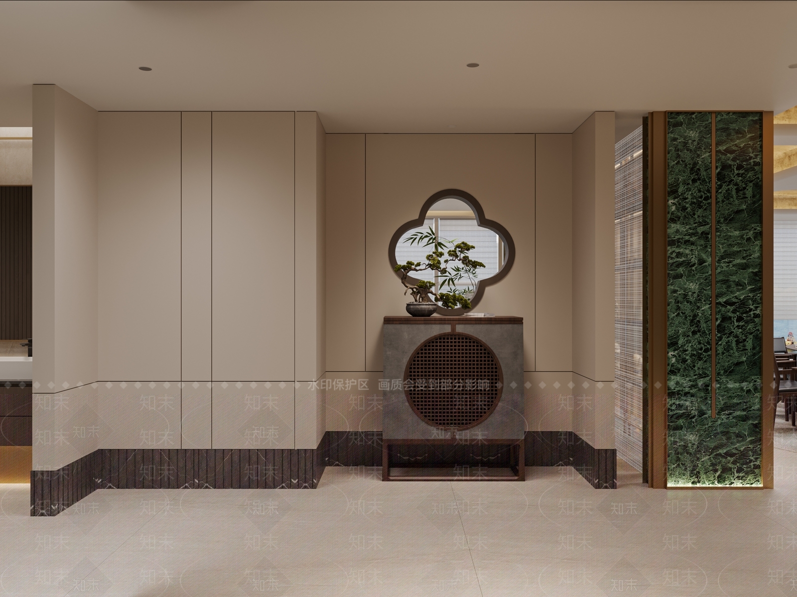新中式包厢3D模型下载【ID:1186185164】