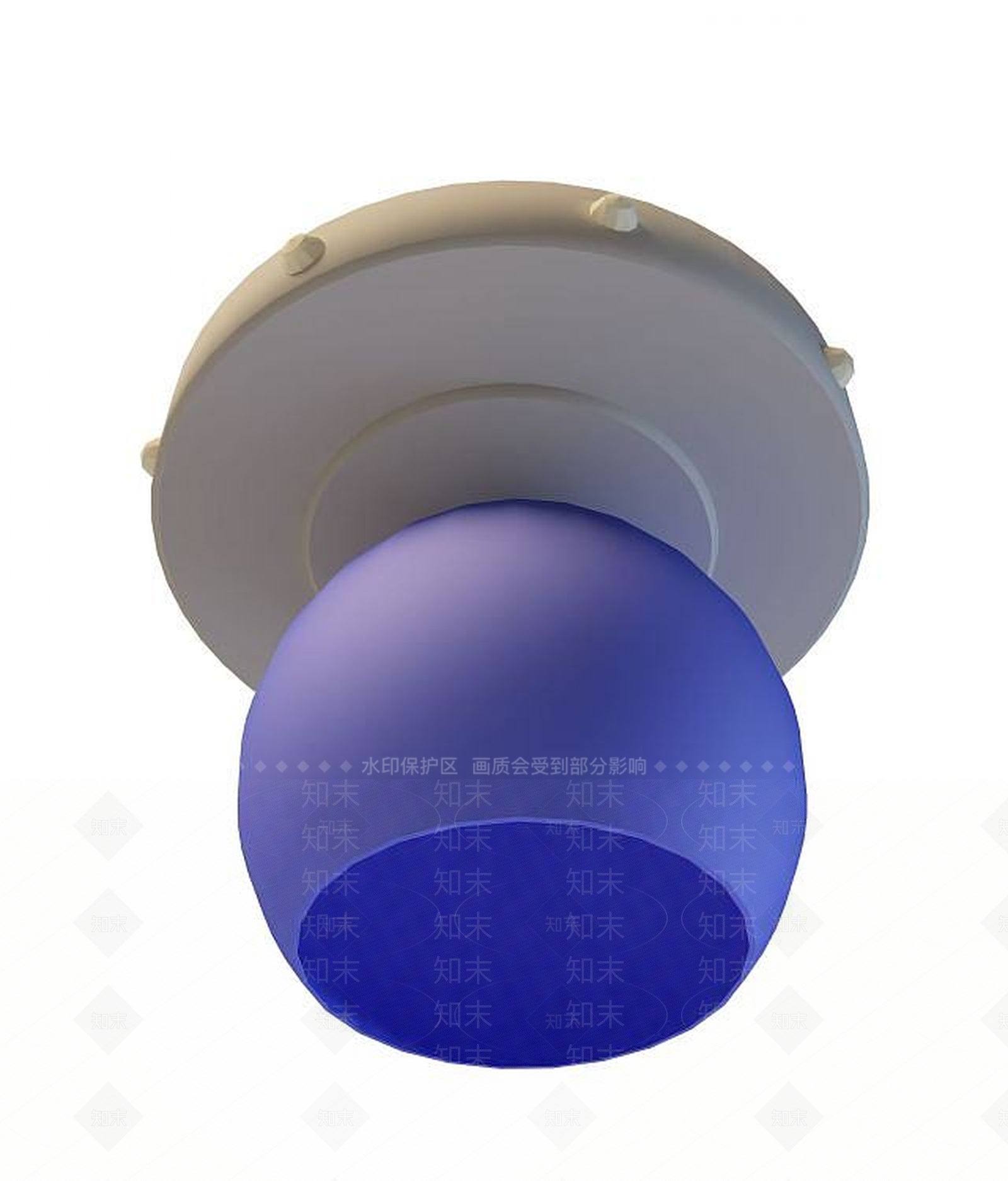 现代灯具组合3D模型下载【ID:1186349593】