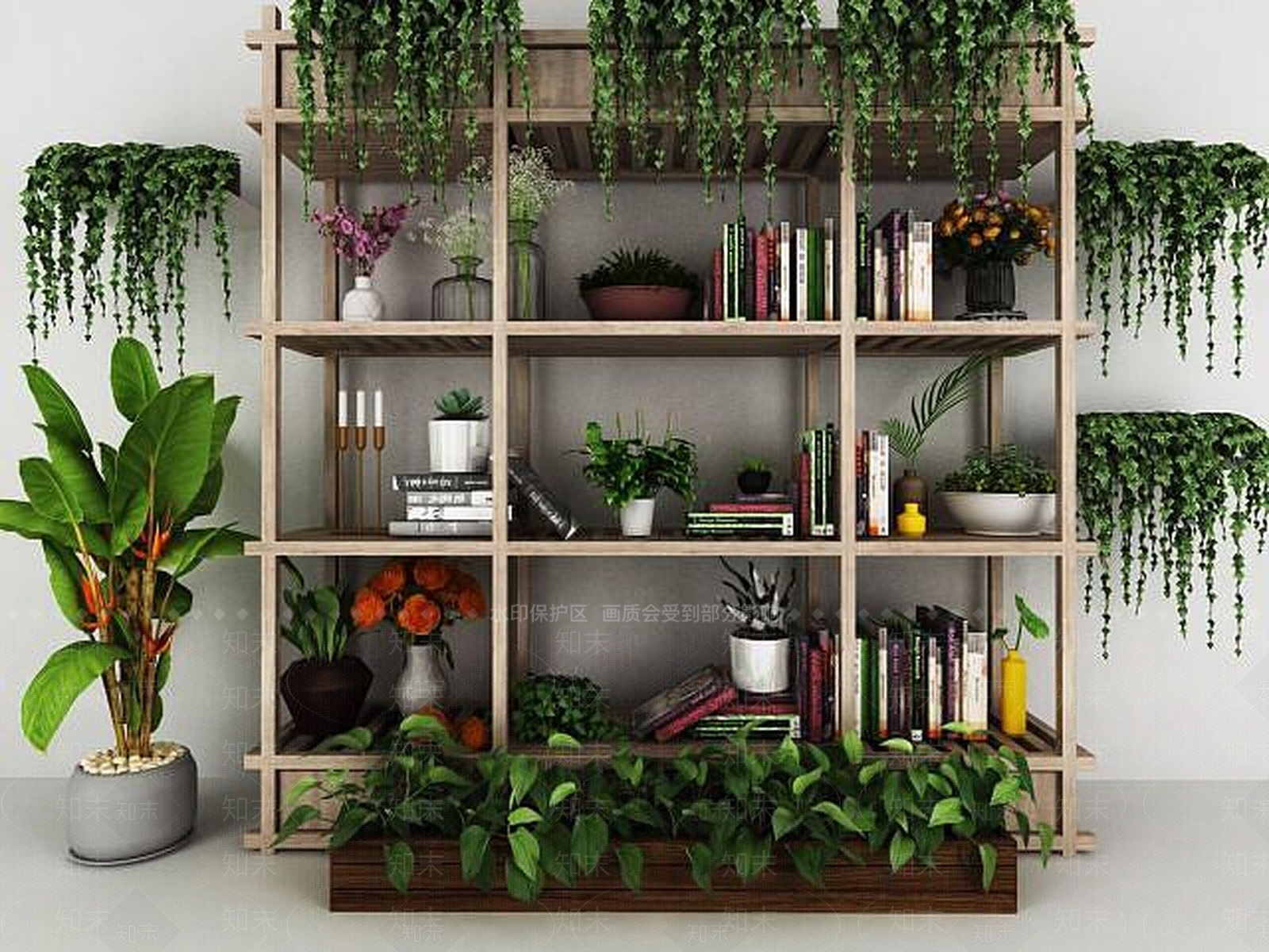 现代佛龛3D模型下载【ID:1186187065】