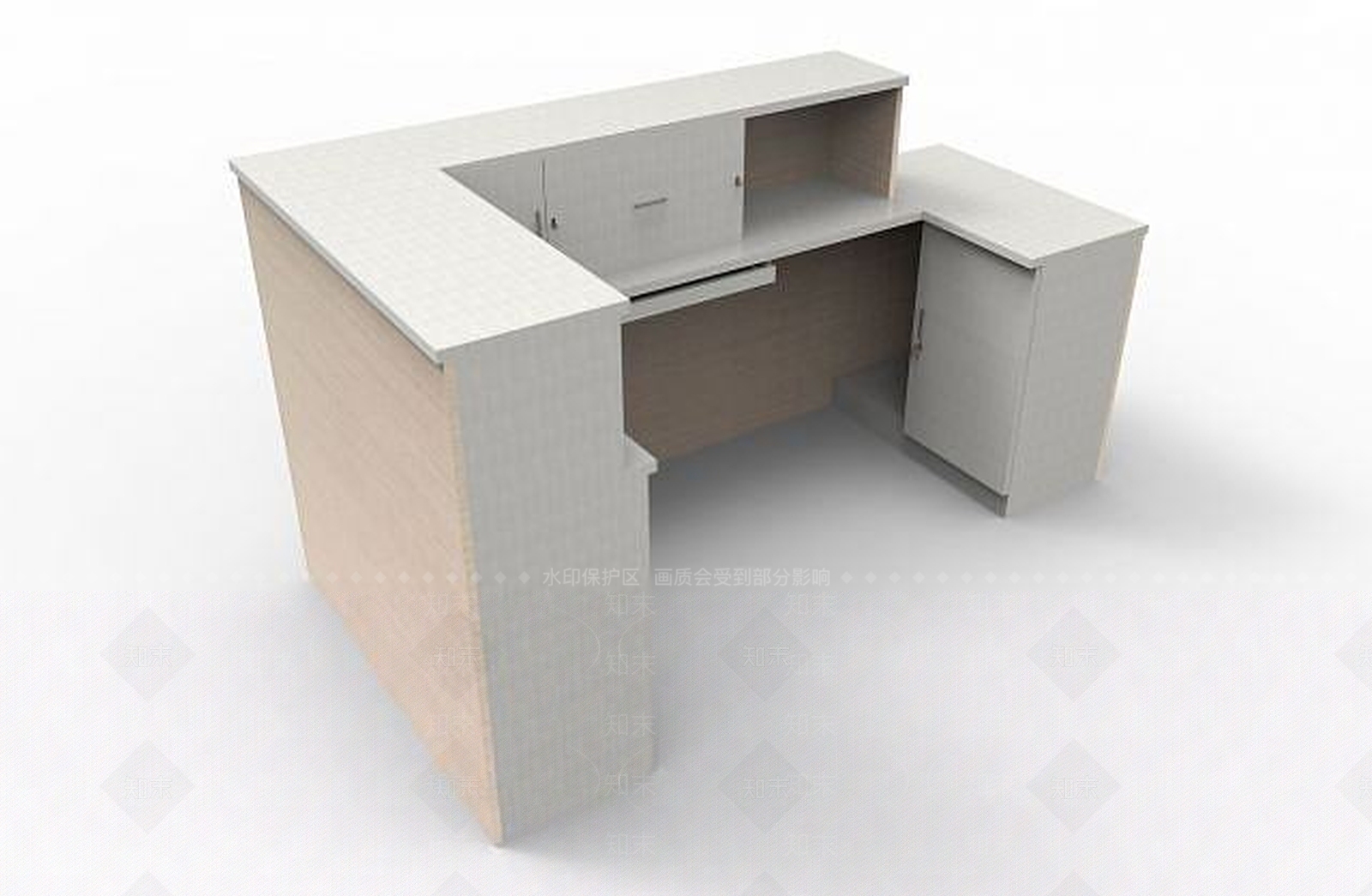 现代衣柜3D模型下载【ID:1186187734】