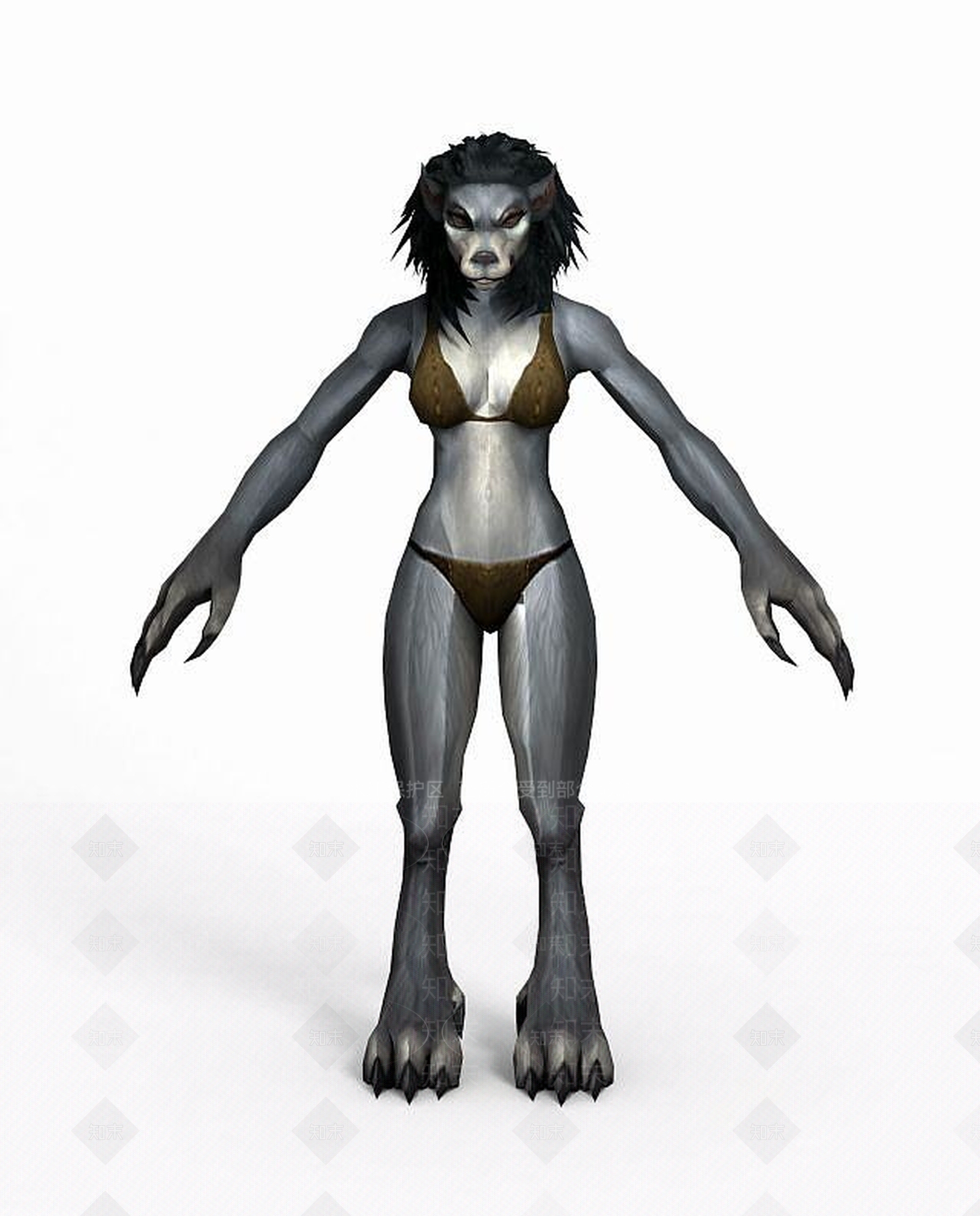 现代虚拟人物3D模型下载【ID:1186383293】