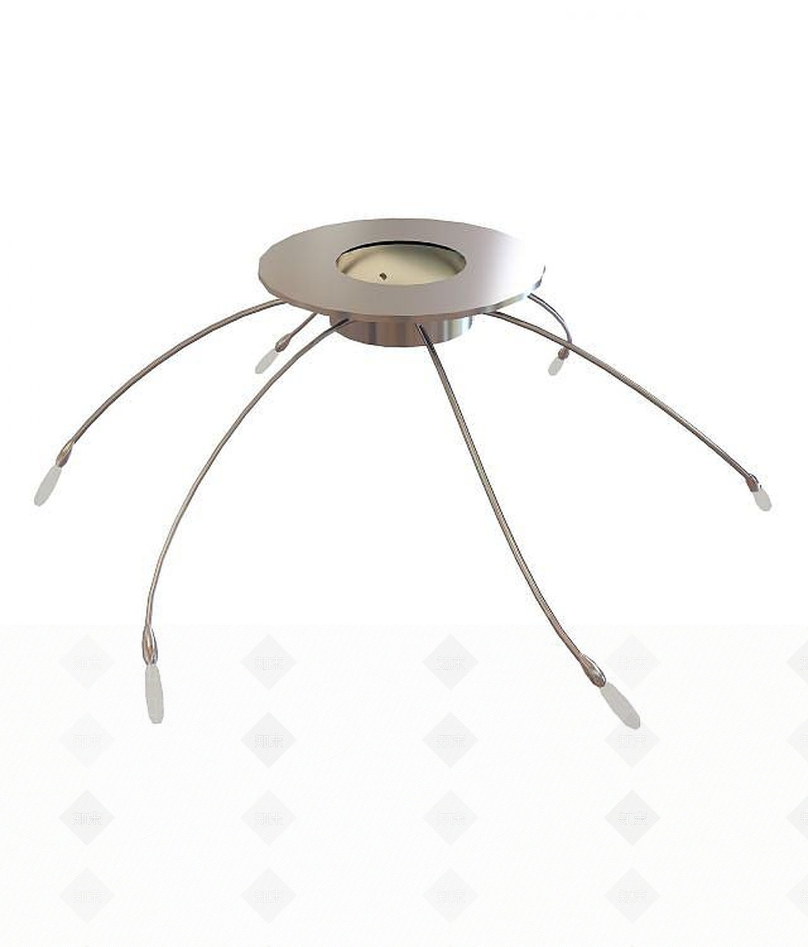 现代灯具组合3D模型下载【ID:1186349328】