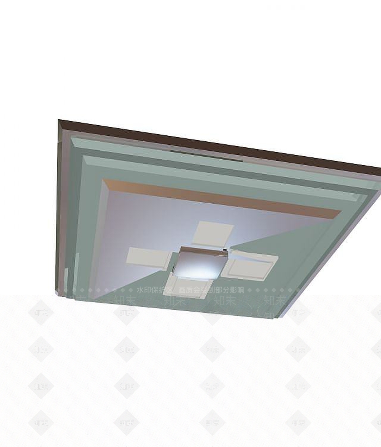 现代灯具组合3D模型下载【ID:1186349238】