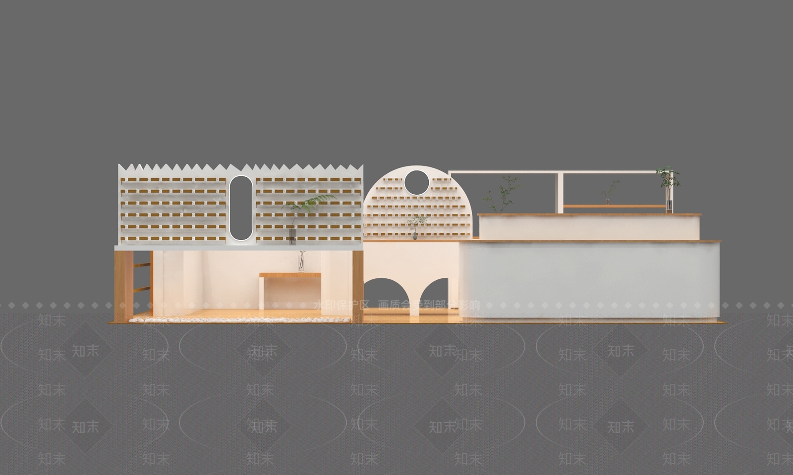 现代轻奢美陈3D模型下载【ID:1186192928】