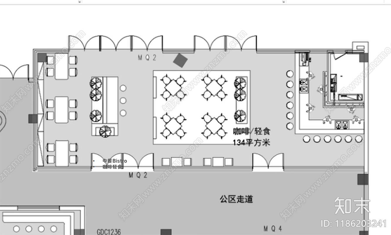 现代商业街施工图下载【ID:1186203241】