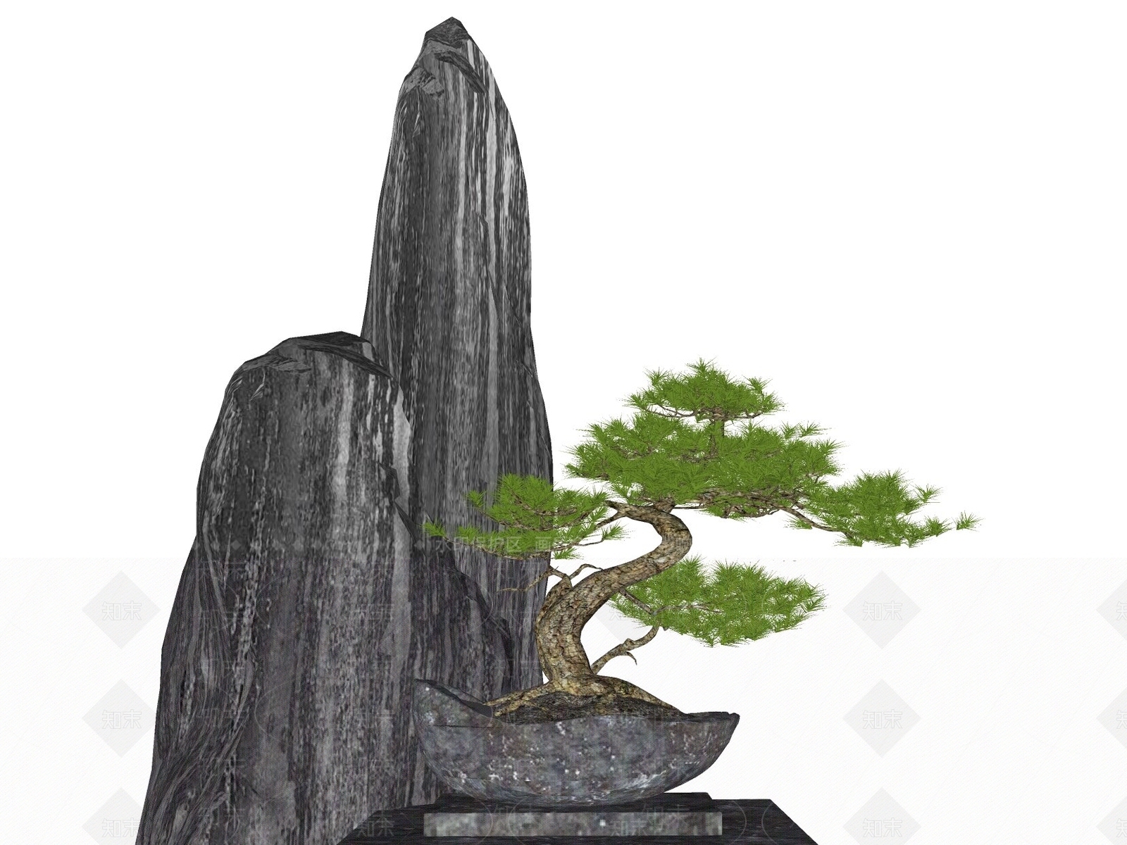 灌木SU模型下载【ID:1186203433】