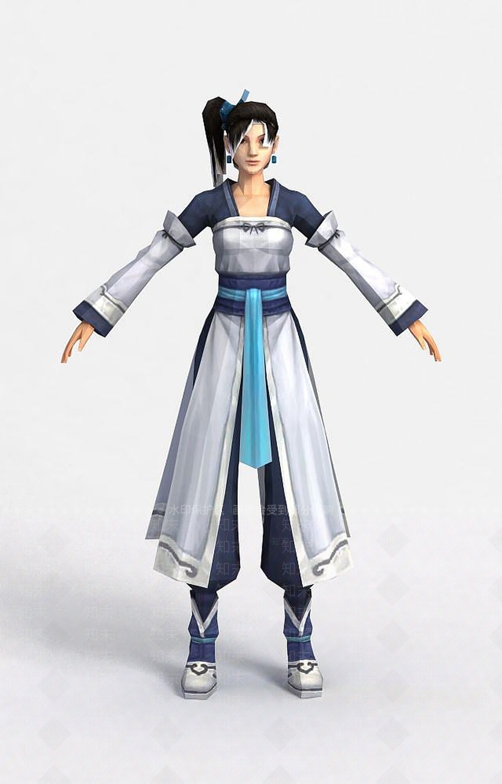 现代虚拟人物3D模型下载【ID:1186383170】
