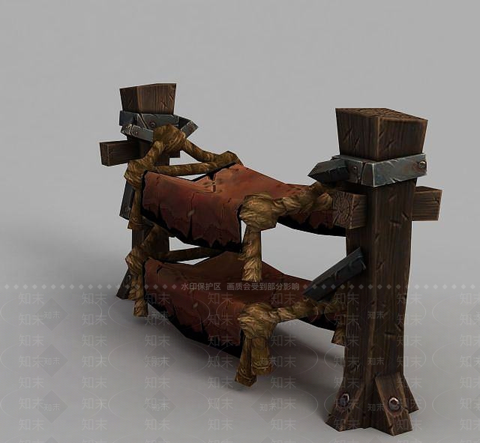 现代妆台妆凳3D模型下载【ID:1186205661】