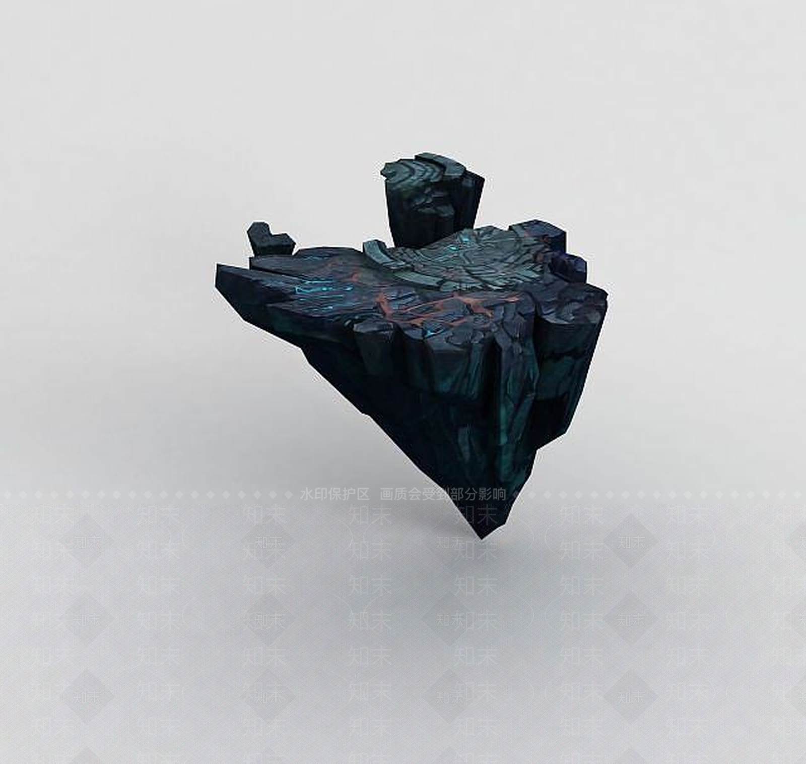 现代办公大厅3D模型下载【ID:1186360702】
