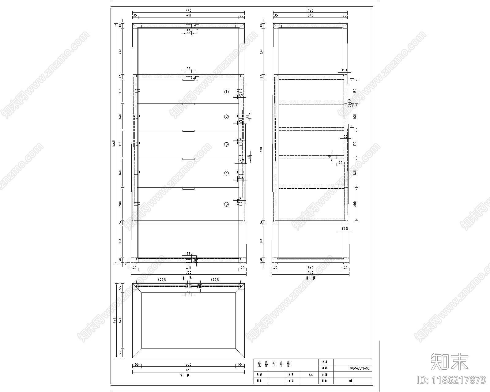 新中式中式综合家具图库施工图下载【ID:1186217879】