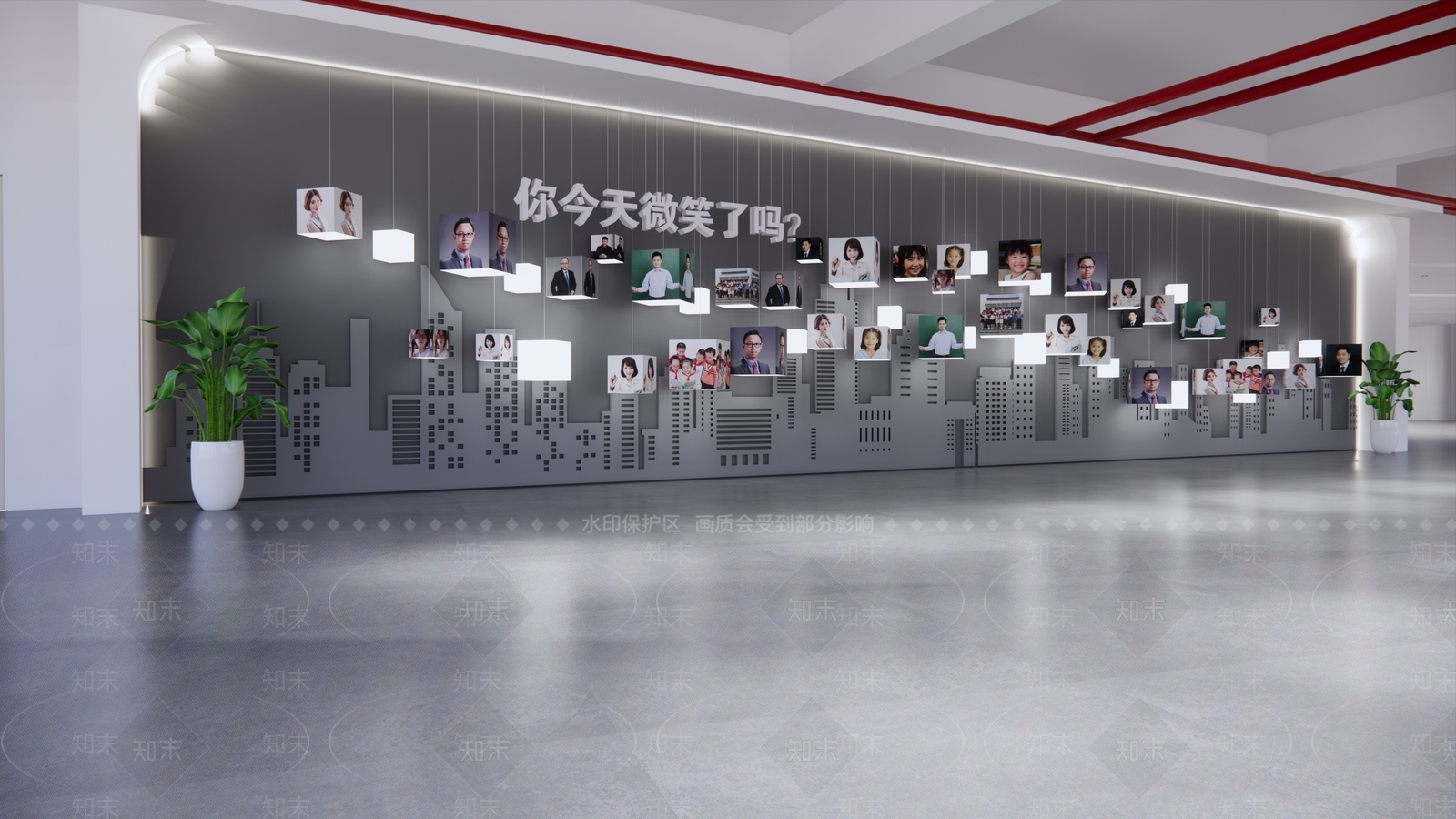 现代其他学校空间SU模型下载【ID:1186226991】