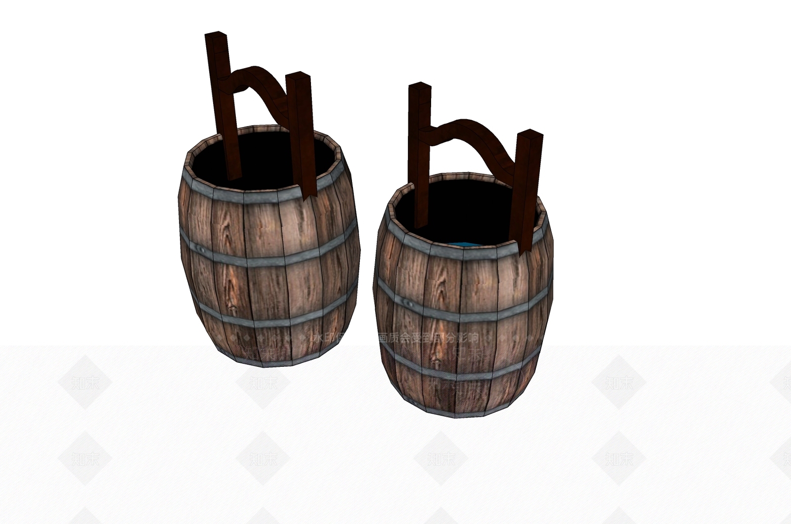 厨房用品组合SU模型下载【ID:1186228779】