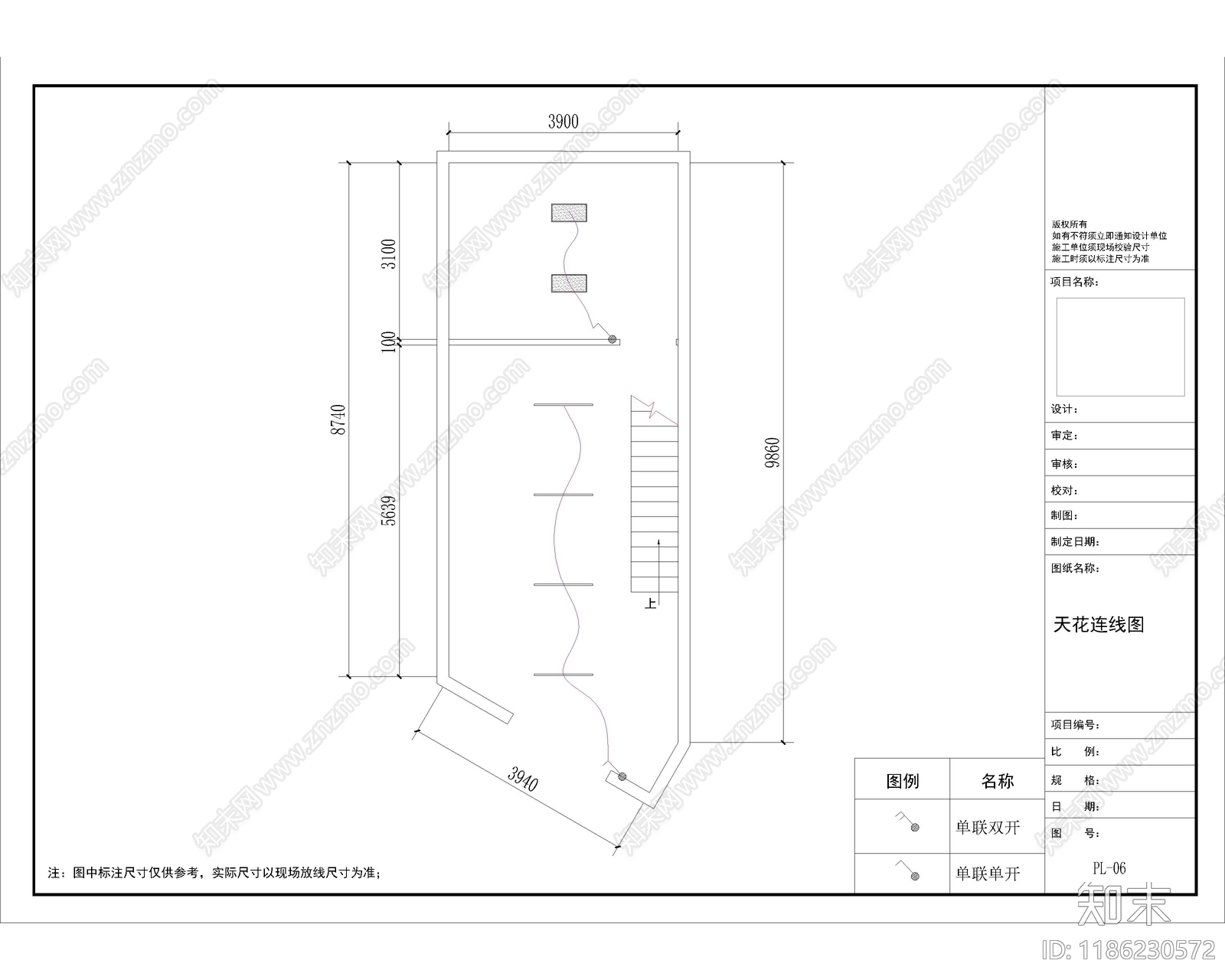 现代茶餐厅cad施工图下载【ID:1186230572】