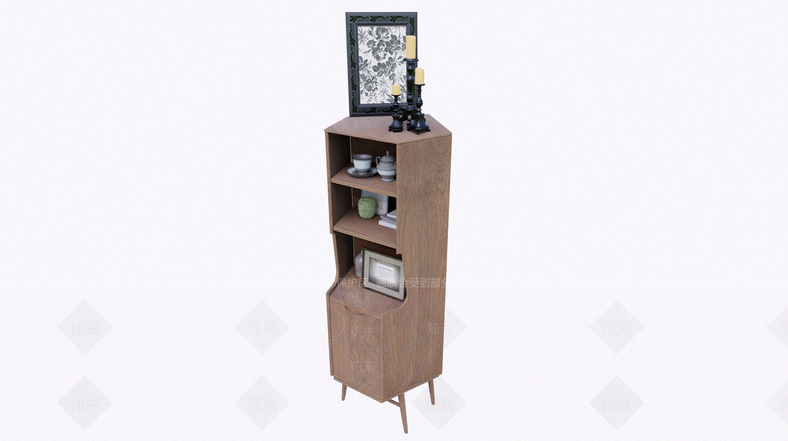中古其他柜子SU模型下载【ID:1186233319】