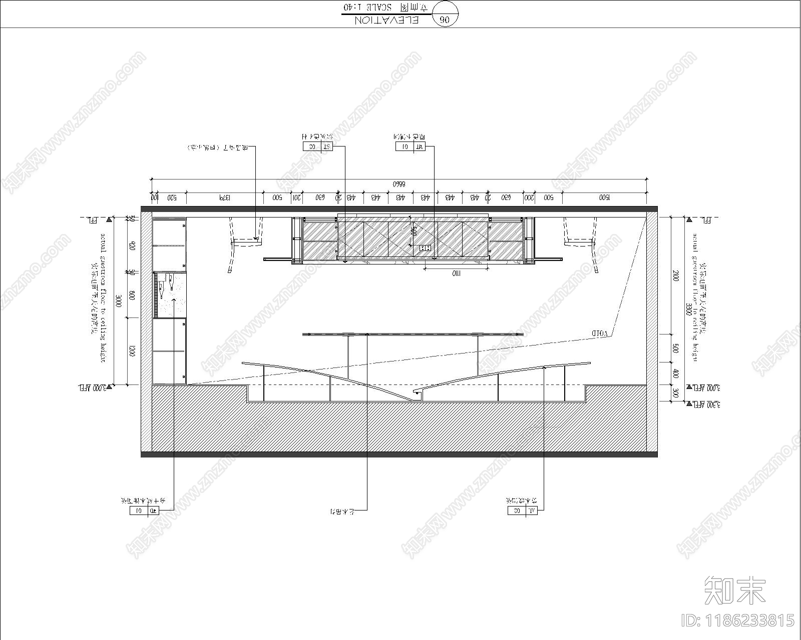 日式其他餐饮空间cad施工图下载【ID:1186233815】