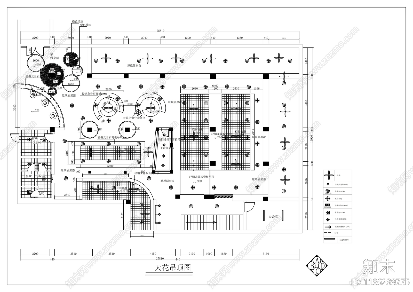 现代其他商业空间cad施工图下载【ID:1186239775】