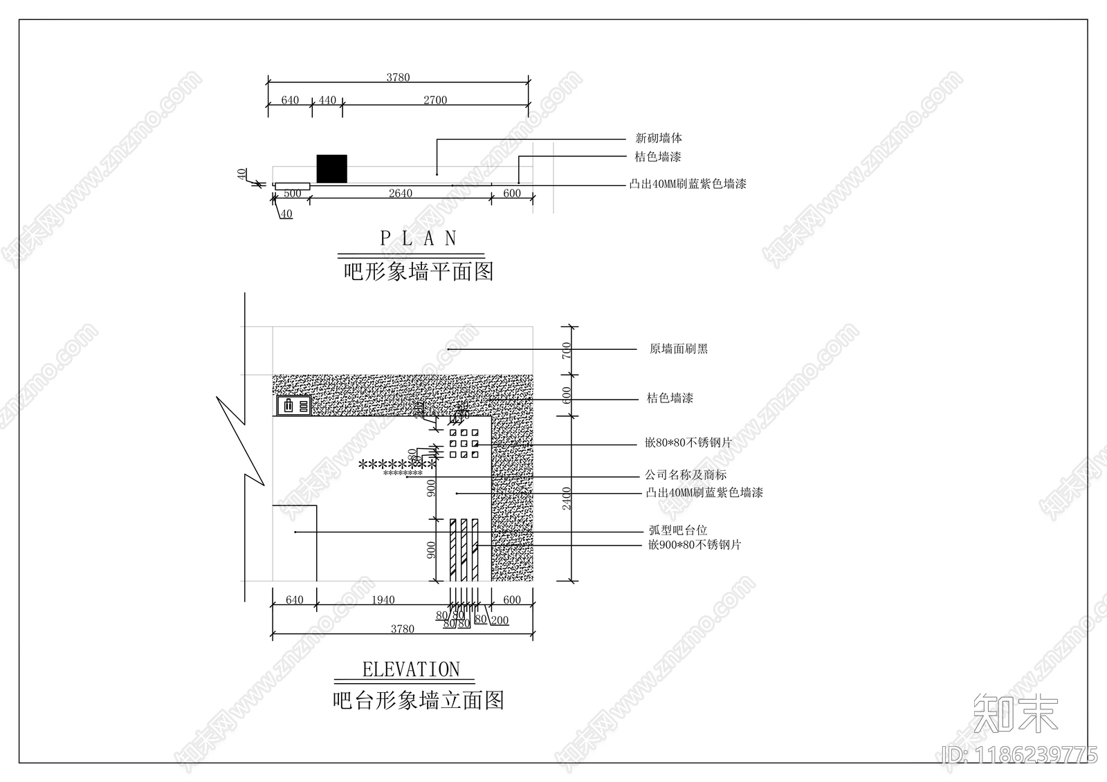 现代其他商业空间cad施工图下载【ID:1186239775】