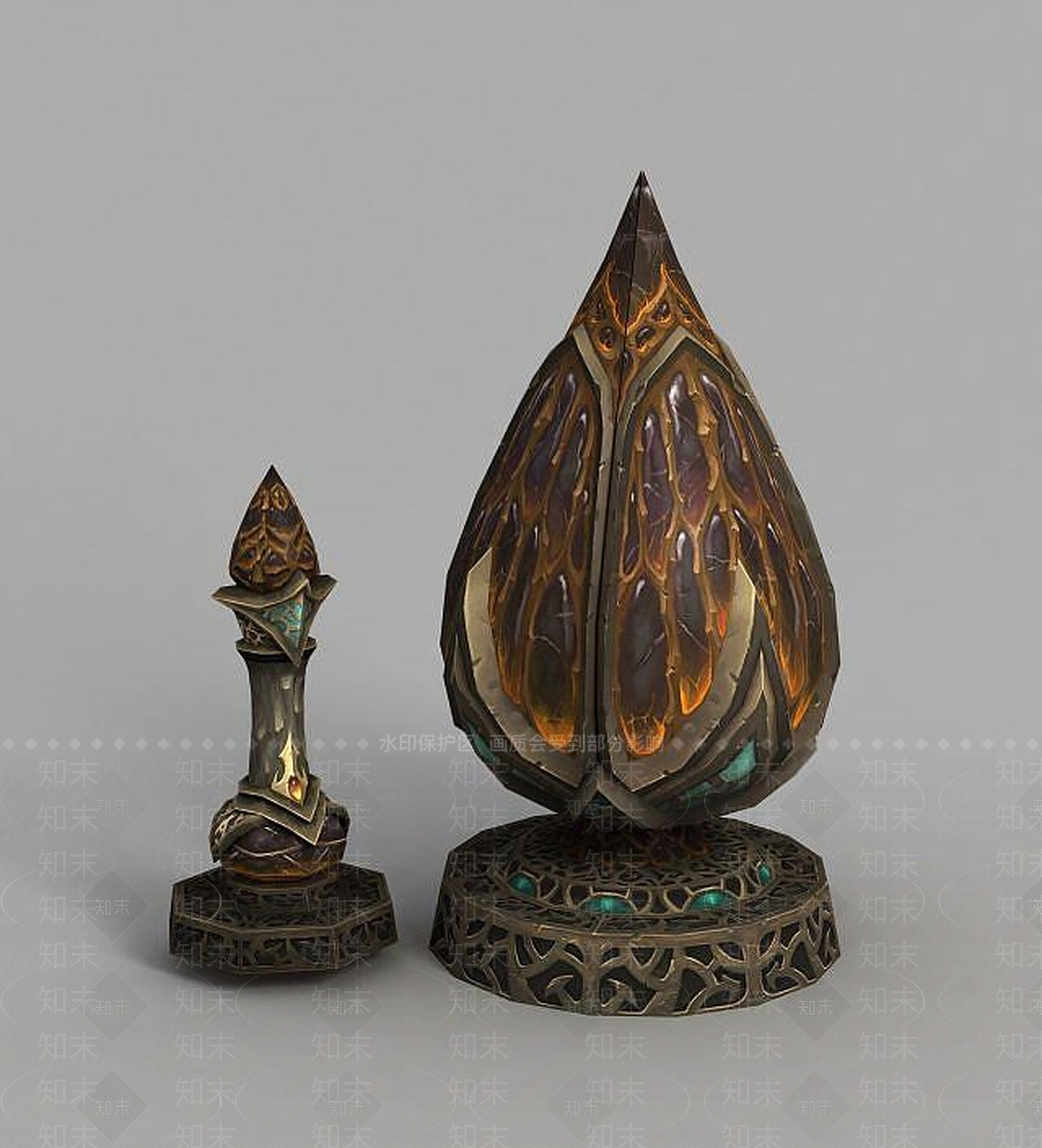 现代办公大厅3D模型下载【ID:1186240005】