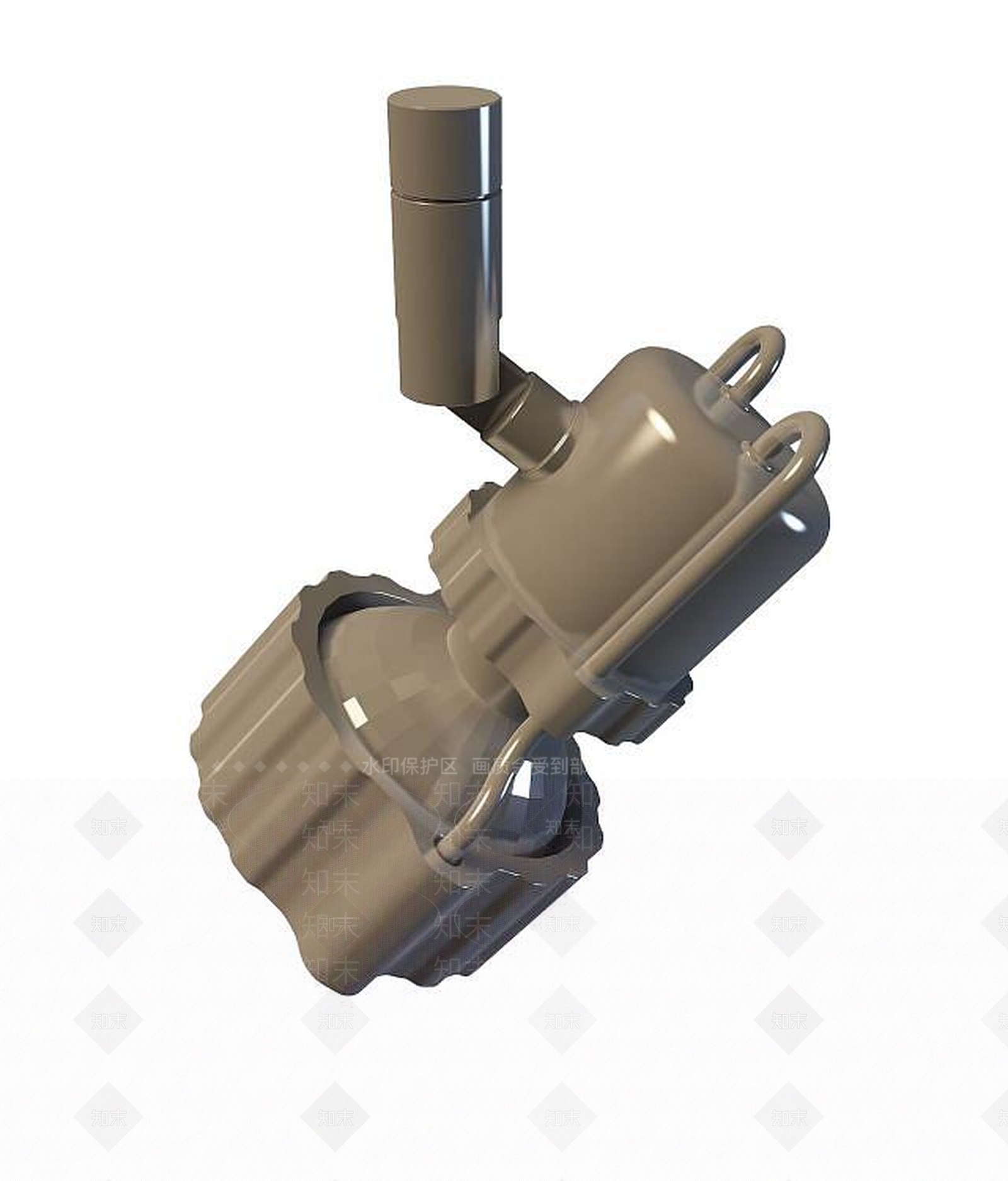 现代射灯3D模型下载【ID:1186270981】
