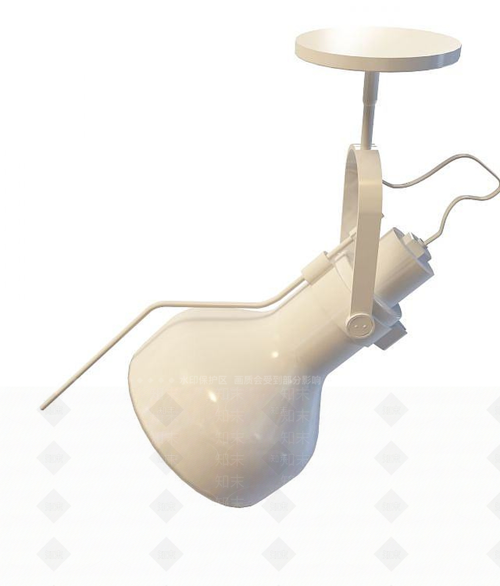 现代射灯3D模型下载【ID:1186382480】