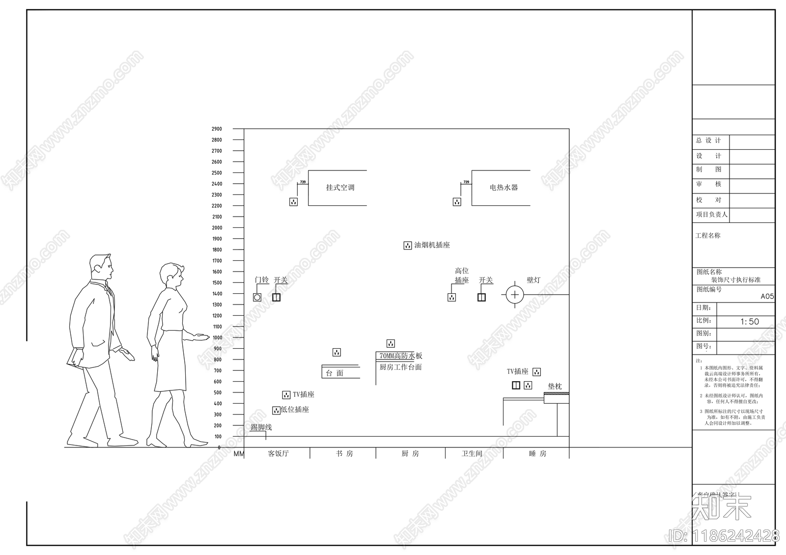 现代其他商业空间cad施工图下载【ID:1186242428】