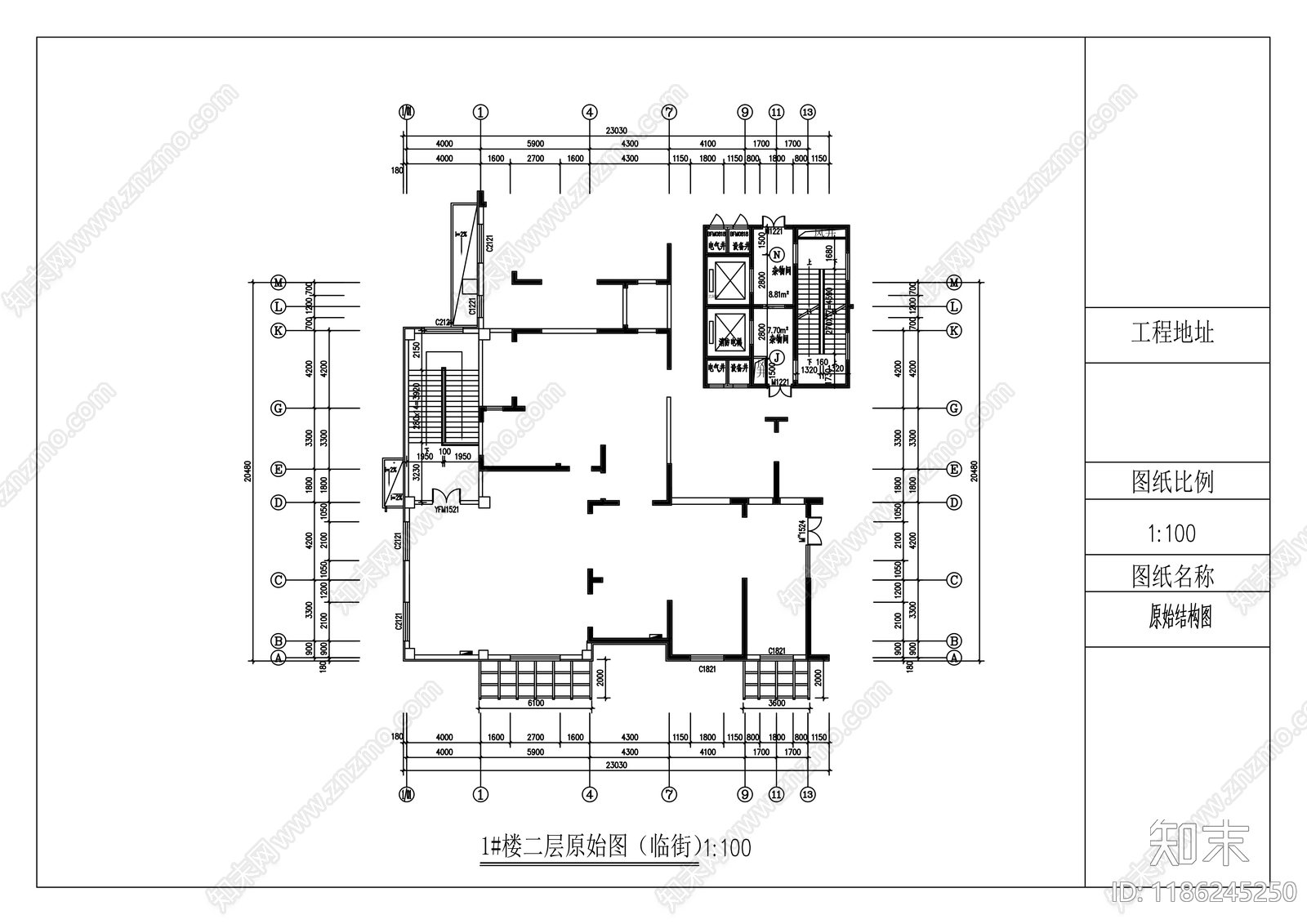 现代其他商业空间cad施工图下载【ID:1186245250】