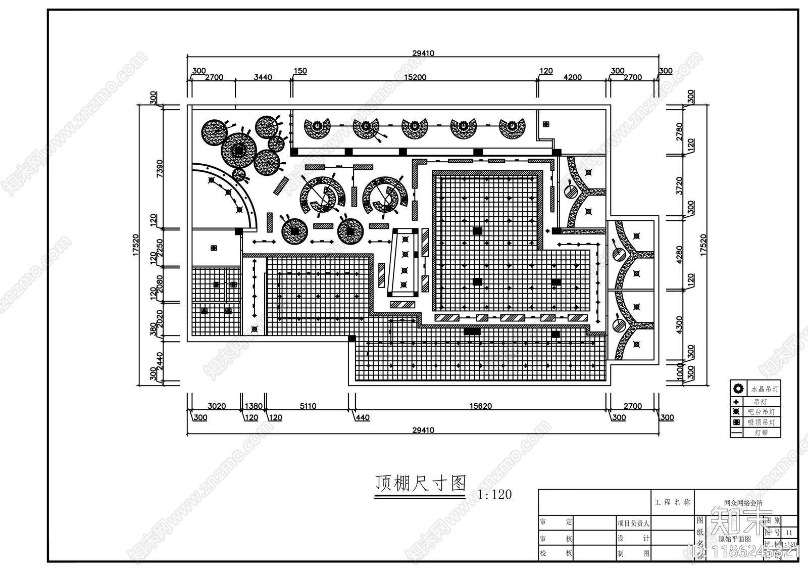 现代其他商业空间cad施工图下载【ID:1186245321】