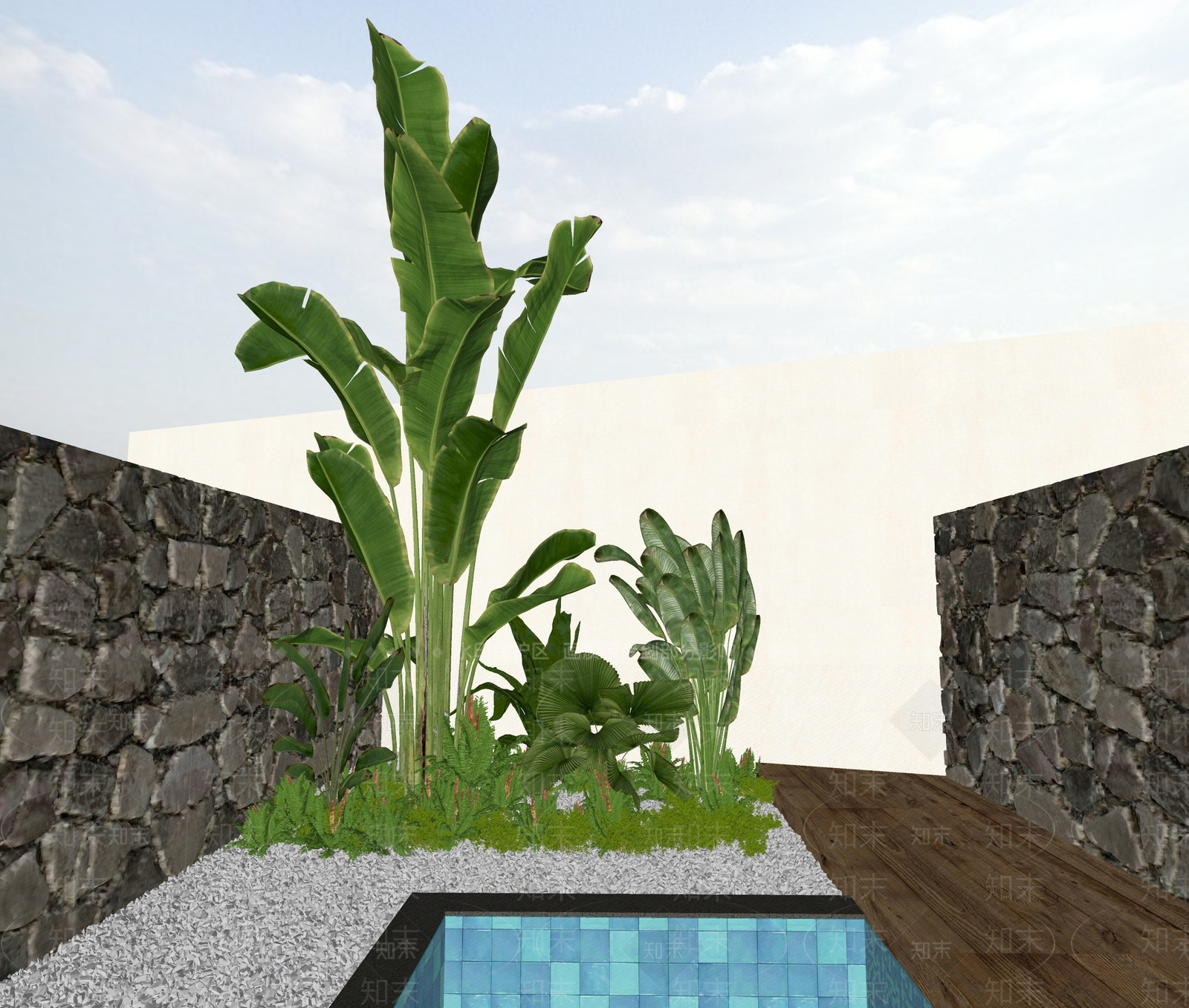 植物组合SU模型下载【ID:1186261624】