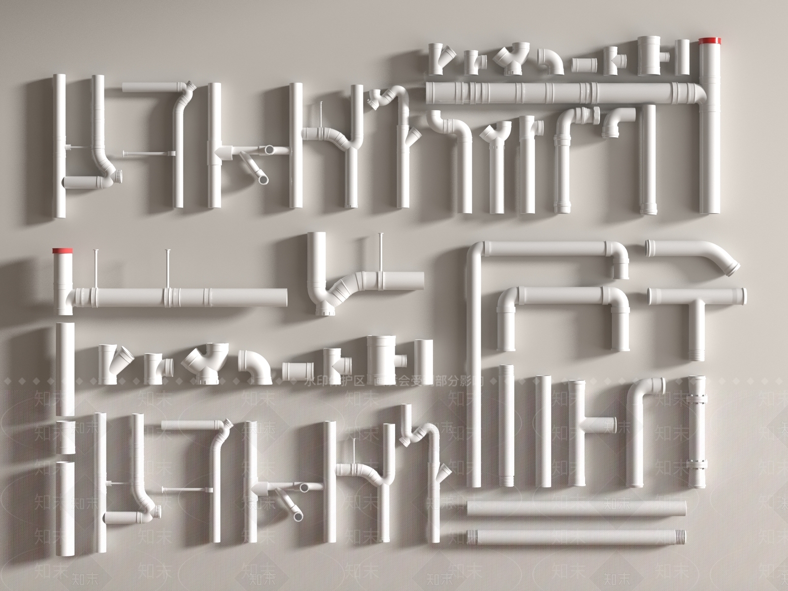 管道3D模型下载【ID:1186262037】