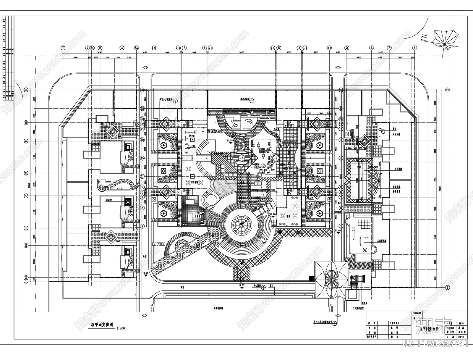 2025最新小区绿化整套施工图cad施工图下载【ID:1186268741】