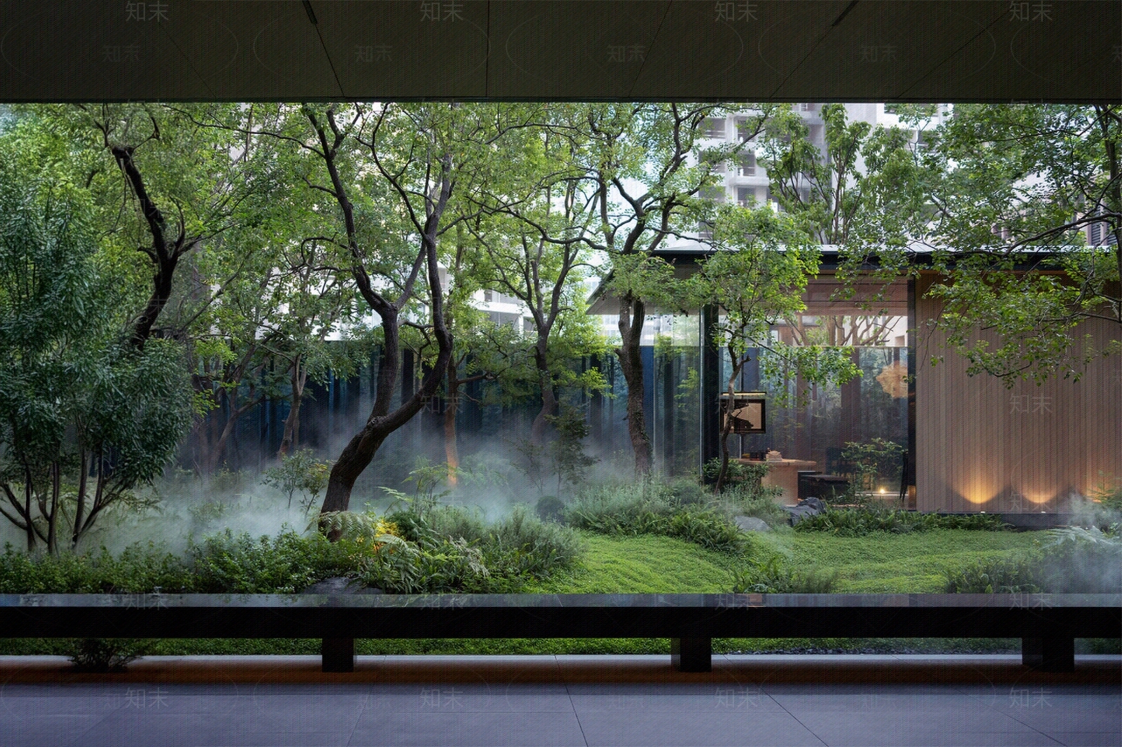 现代新中式其它外景贴图下载【ID:1186276641】