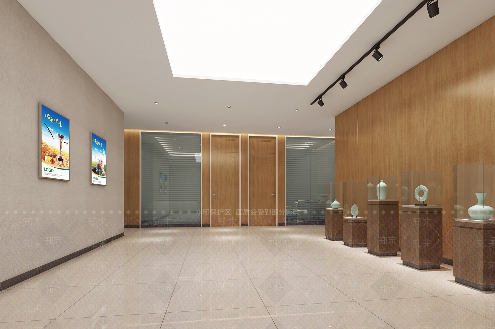 现代银行3D模型下载【ID:1186278020】